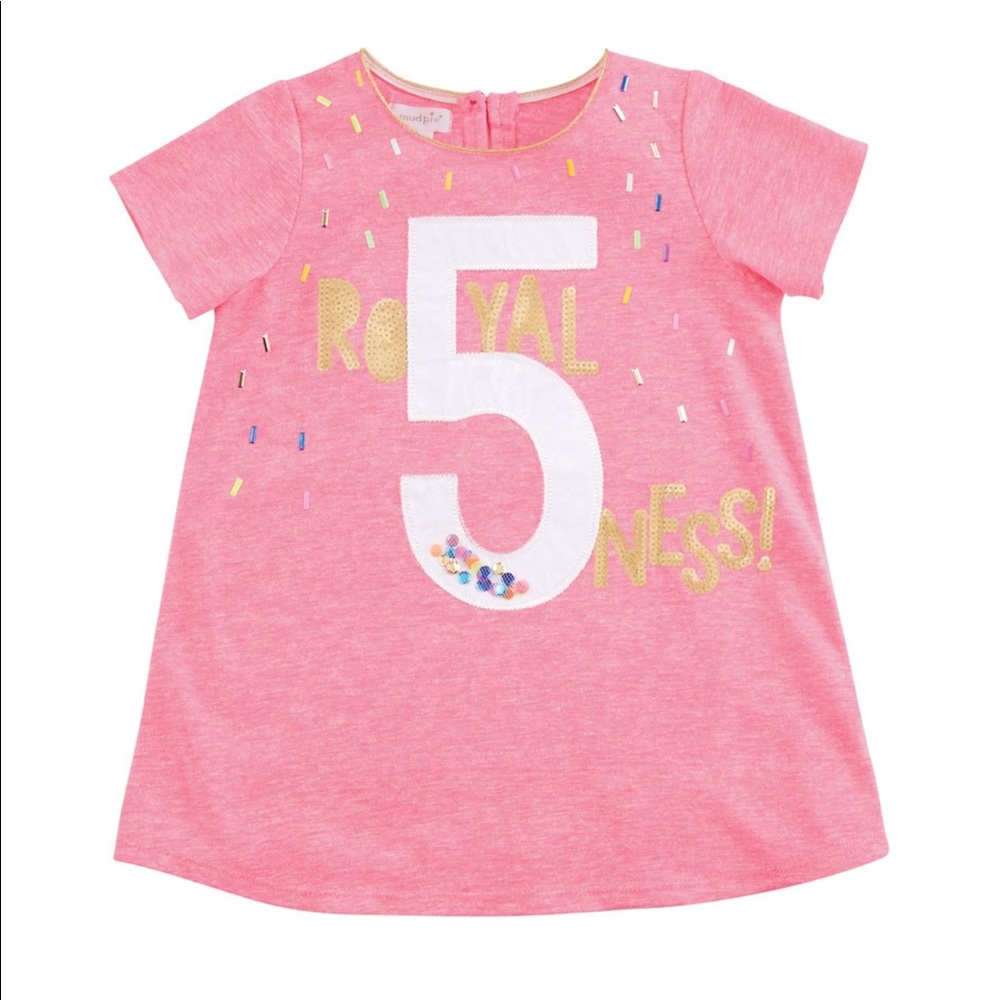 Mud Pie 5th Birthday Top